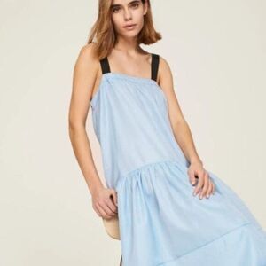 Adam Lippes High Low Swing Dress, Size 4